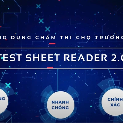 App TestSheetReader: Phần mềm quét bài trả lời trên điện thoại